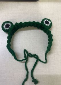 Crochet Frog Headband