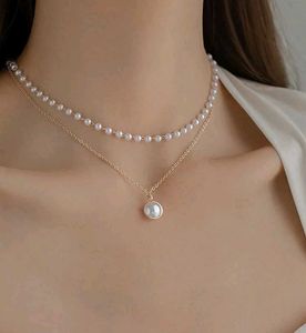 Layered Pearl Necklace