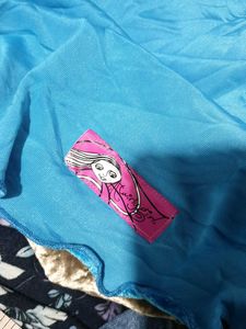 323010. Teal Velvet Hooded Shrug