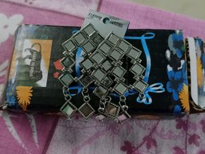 💗😚💗Beautiful Mirror Work Choker Necklace 💗😚💗
