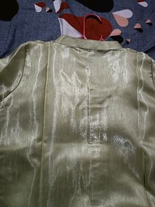 Shimmer Green Kurti