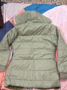 Green Puffer Jacket
