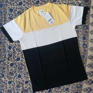 Zara Yellow T-Shirt (Available In 3 Colour)