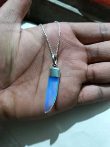 Opal Tooth Shape Pendant ❤️