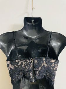 Women Black Corset Top