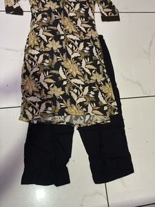 Biba Floral Kurta Set