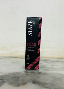 STAZE  Creme de la Matte Lipstick - Bellini Baby