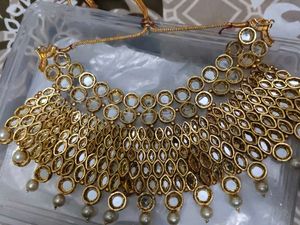 Very Beautiful Kundam Necklace