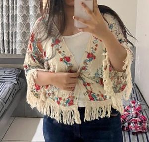 Zara Summer Shrug/top