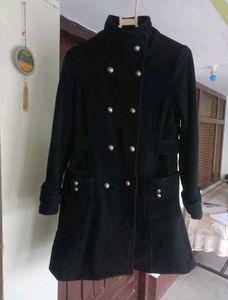 Very Warm Elegant Black Coat