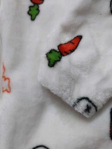 Cute Bunny Print Romper