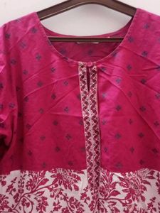 Floral Print Kurta