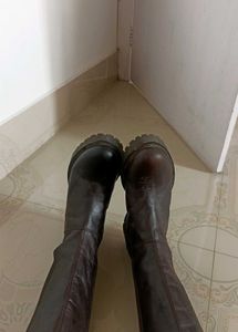 Brown Leather Boots