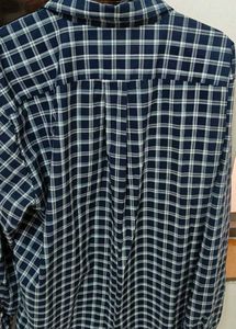 Uniqlo Unused Checked Blue Shirt