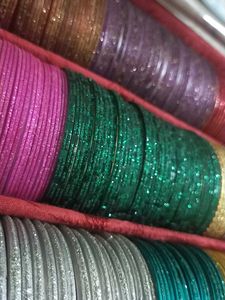 Glass Bangles With Bangle Box
