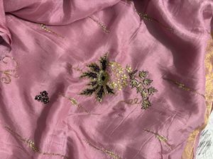 Lavender Saree