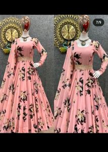 New With Tag Anarkali 3pc Gown