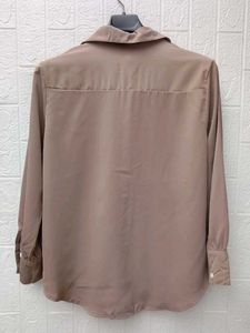 New with tag Pinterest Elegant Beige Button-Down S