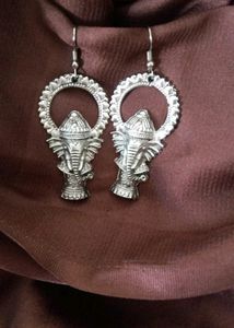 Oxodise Ganesha Earrings| Not Used