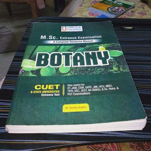 MSc Entrance Book Botany By Dr Anshu Gupta