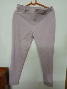 Elastic Jean Pants