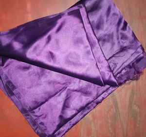 Purple Silk Fabric