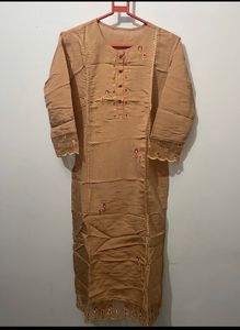 Embroidered Kurta Suit Set