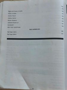 Accounting &amp; Auditing Book Study Material