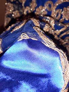Beautiful Royal Blue Frock