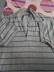 Striped Gray Shirt