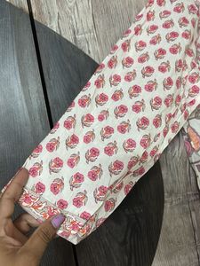 Floral Print Kurta