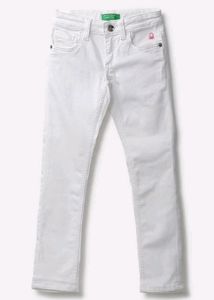 United Colours Of Benetton White Jeans Pant Girls