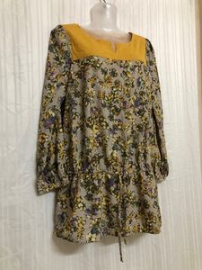 Multi Colour Long Sleeve Dress