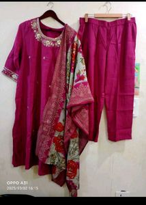 New 3xl partywear premium Kurta Set & Dupatta
