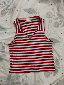 Striped Crop Top
