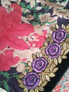 Floral Pattern Saree