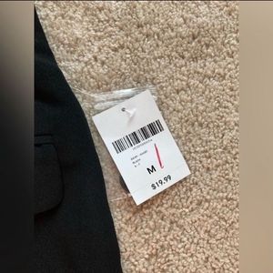 Forever 21 Black Button Up Mini Skirt