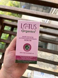 Lotus Organics+ Hair Growth Concentrate Serum