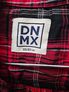 Women Red And Black Checked Casual Shirt
