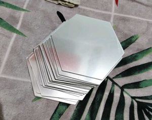 💥 20pc Silver Self Adhesive Wall Stickers