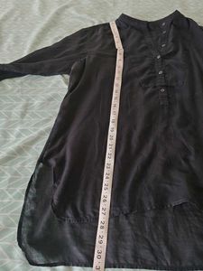 See-through Mulmul Stylish Kurta