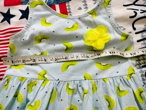 Kiwi Cute Baby Frock