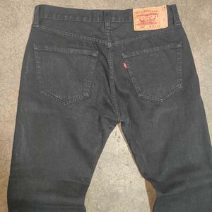 Vintage Levi&#39;s 501 Black Jeans - Button Fly