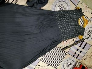 Grey Ethnic Gown