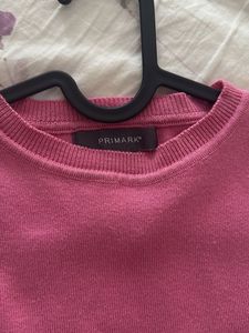 Pink Sleeveless Crop Top