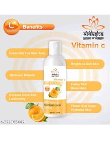 Vitamin C BODY LOTION for Softness And Glowing
