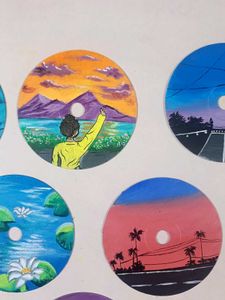 Aesthetic CD Paintings
