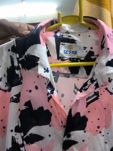 Abstract Print Shirt