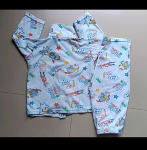 2 Night Suit Set For Kids