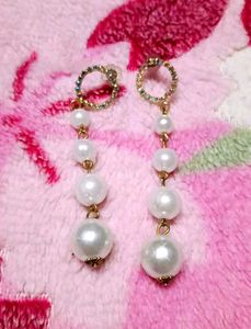 Pearl Earrings Combo - 4